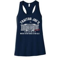 Traitor Joe's Where Everything Is For Sale Pro Republican Women's Racerback Tank