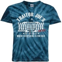 Traitor Joe's Where Everything Is For Sale Pro Republican Kids Tie-Dye T-Shirt