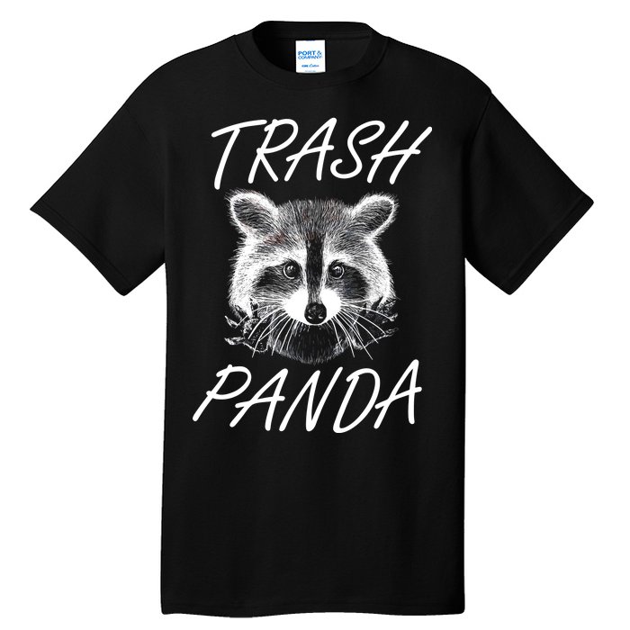 Trash Panda Funny Raccoon Tall T-Shirt