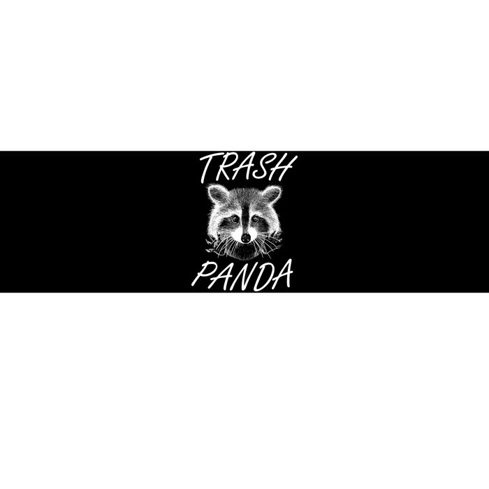 Trash Panda Funny Raccoon Bumper Sticker