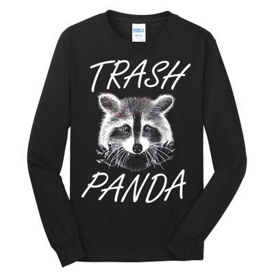 Trash Panda Funny Raccoon Tall Long Sleeve T-Shirt