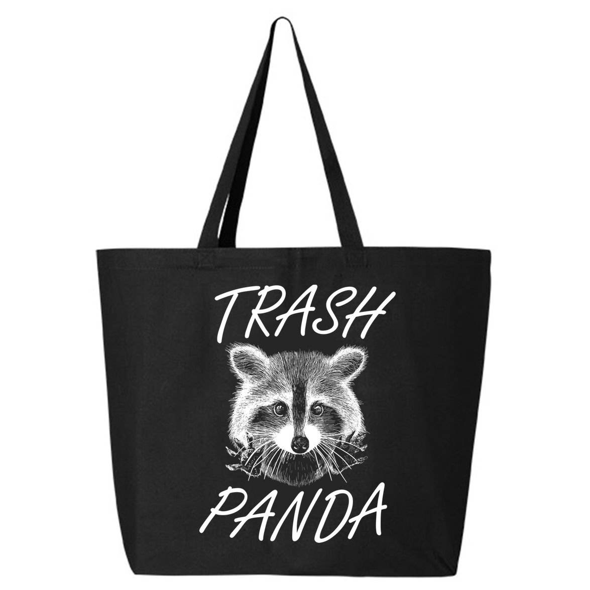 Trash Panda Funny Raccoon 25L Jumbo Tote