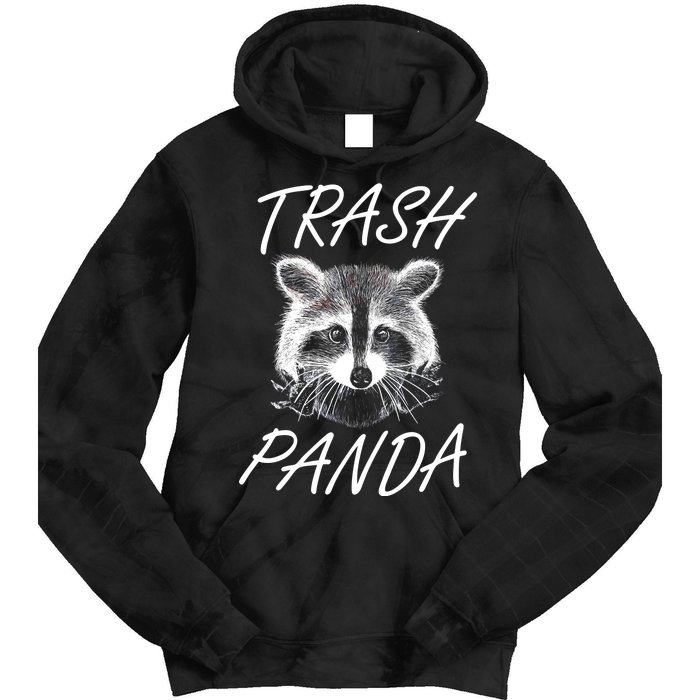 Trash Panda Funny Raccoon Tie Dye Hoodie