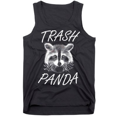 Trash Panda Funny Raccoon Tank Top