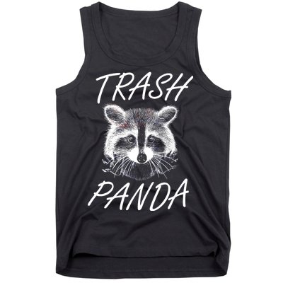 Trash Panda Funny Raccoon Tank Top