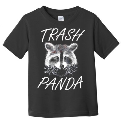 Trash Panda Funny Raccoon Toddler T-Shirt