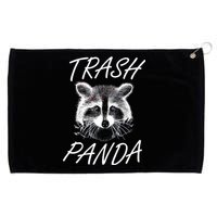 Trash Panda Funny Raccoon Grommeted Golf Towel