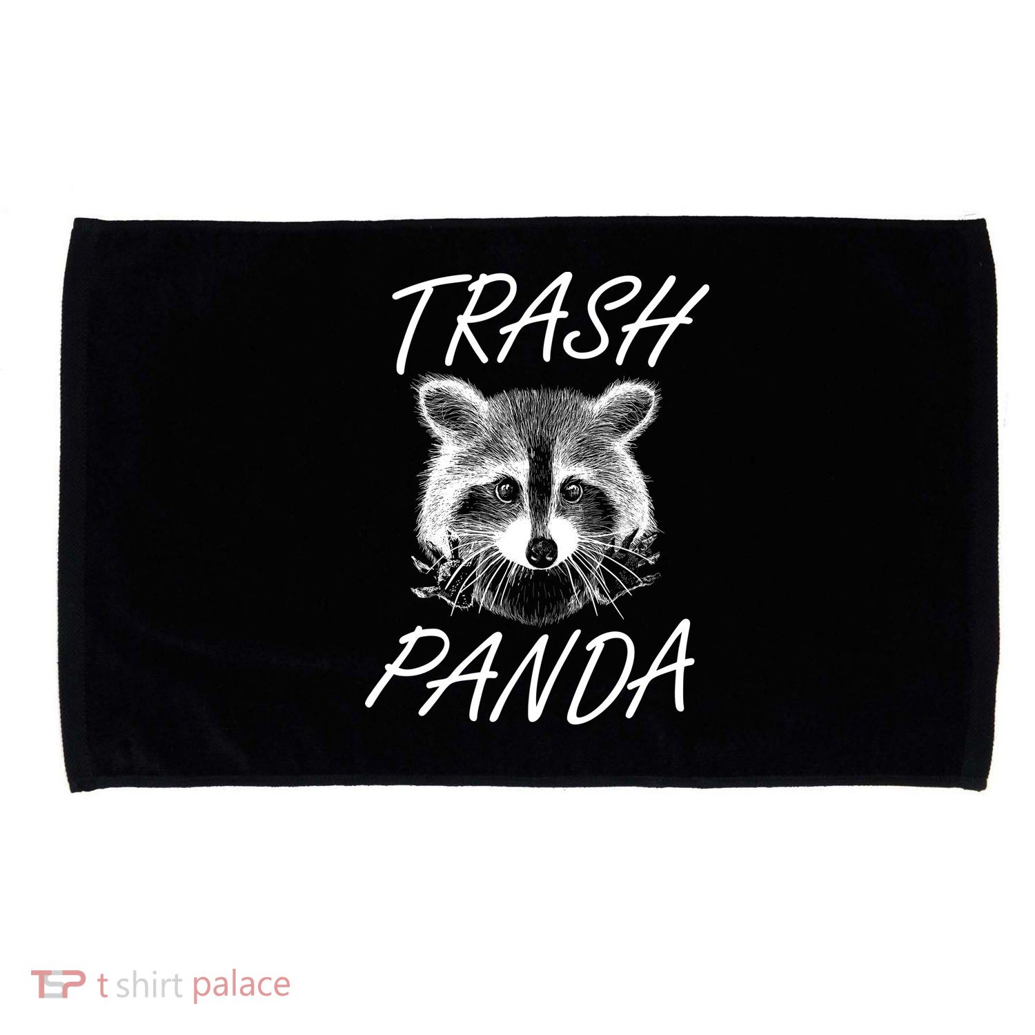 Trash Panda Funny Raccoon Microfiber Hand Towel