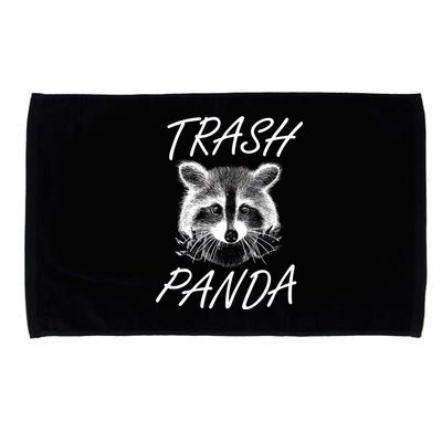 Trash Panda Funny Raccoon Microfiber Hand Towel