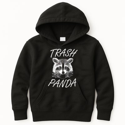 Trash Panda Funny Raccoon Kids Hoodie