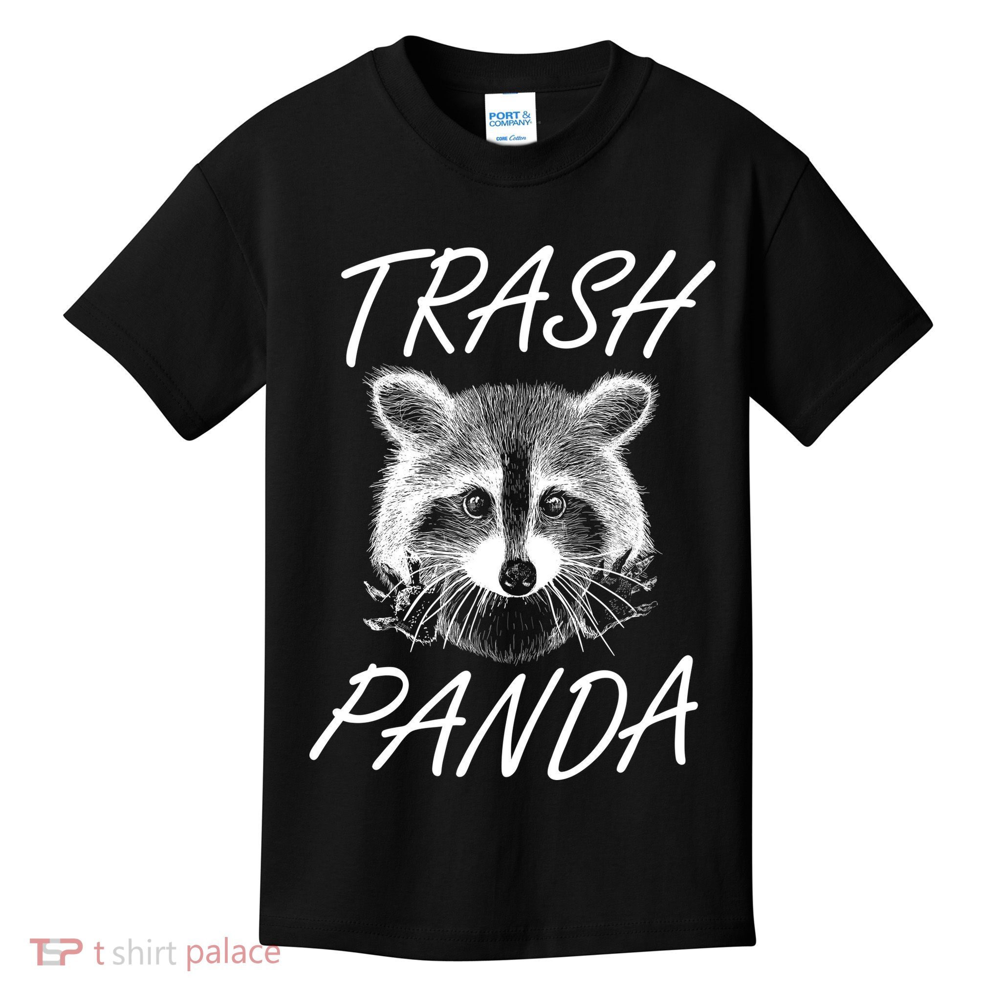 Trash Panda Funny Raccoon Kids T-Shirt