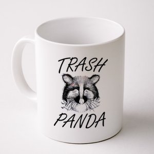 Trash Panda Funny Raccoon Coffee Mug