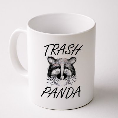 Trash Panda Funny Raccoon Coffee Mug