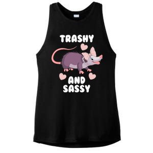 Trashy And Sassy Ladies PosiCharge Tri-Blend Wicking Tank