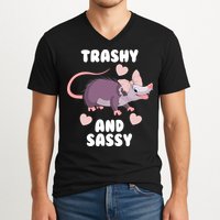 Trashy And Sassy V-Neck T-Shirt