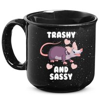 Trashy And Sassy 15oz Campfire Ceramic Mug