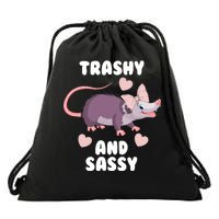 Trashy And Sassy Drawstring Bag