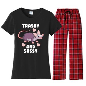 Trashy And Sassy Women's Flannel Pajama Set