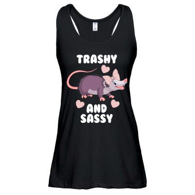 Trashy And Sassy Ladies Essential Flowy Tank