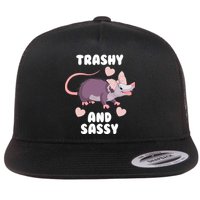 Trashy And Sassy Flat Bill Trucker Hat