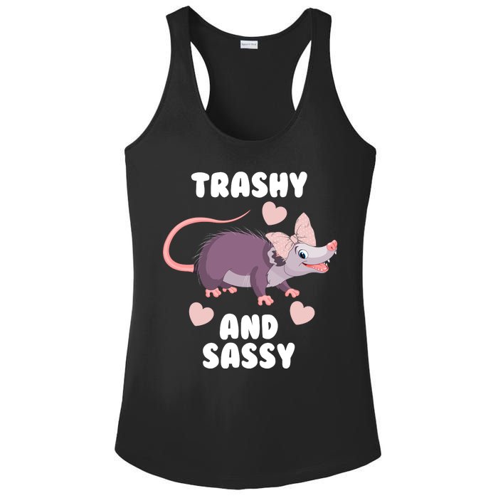 Trashy And Sassy Ladies PosiCharge Competitor Racerback Tank