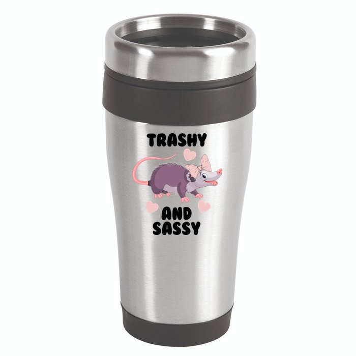 Trashy And Sassy 16oz Travel Tumbler