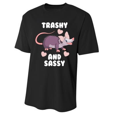 Trashy And Sassy Performance Sprint T-Shirt