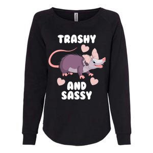 Trashy And Sassy Womens California Wash Sweatshirt