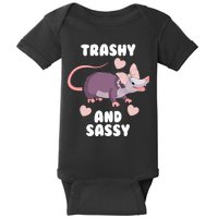 Trashy And Sassy Baby Bodysuit