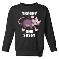 Trashy And Sassy Toddler Sweatshirt