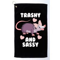 Trashy And Sassy Golf Towel