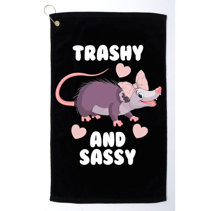 Trashy And Sassy Golf Towel
