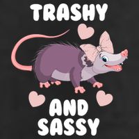 Trashy And Sassy Golf Towel