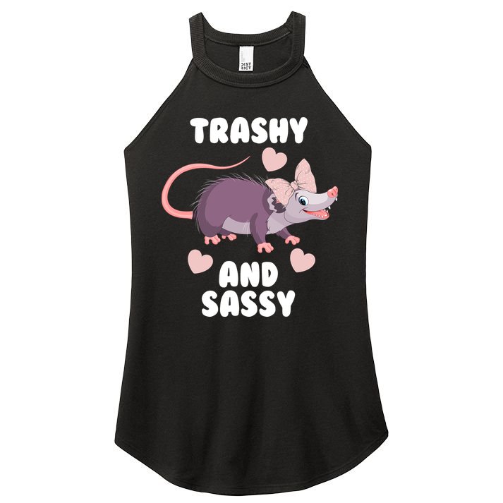 Trashy And Sassy Women's Perfect Tri Rocker Tank