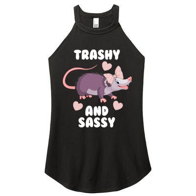 Trashy And Sassy Women's Perfect Tri Rocker Tank