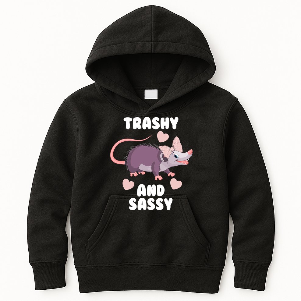 Trashy And Sassy Kids Hoodie
