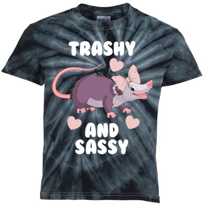 Trashy And Sassy Kids Tie-Dye T-Shirt