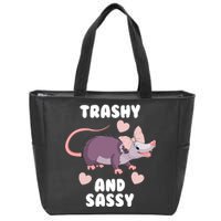 Trashy And Sassy Zip Tote Bag