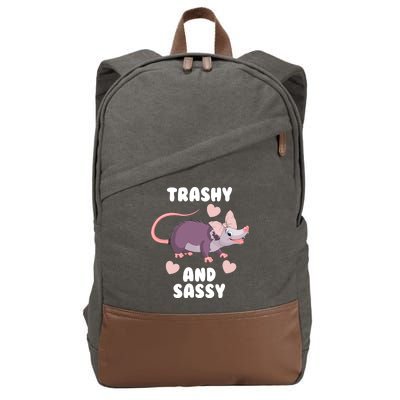 Trashy And Sassy Cotton Canvas Backpack