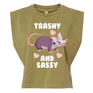 Trashy And Sassy Garment-Dyed Women's Muscle Tee