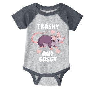 Trashy And Sassy Infant Baby Jersey Bodysuit