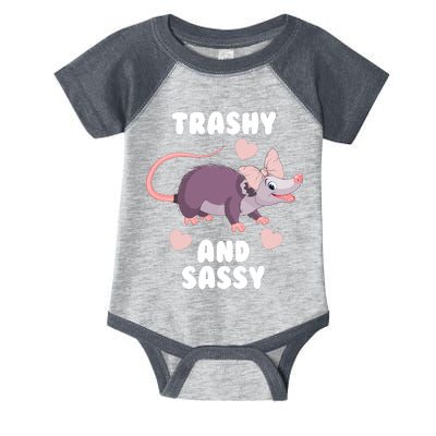 Trashy And Sassy Infant Baby Jersey Bodysuit