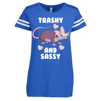 Trashy And Sassy Enza Ladies Jersey Football T-Shirt