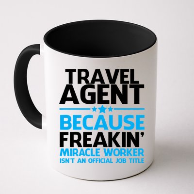 Travel Agent Miracle Worker Mug