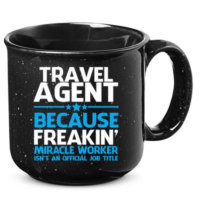 Travel Agent Miracle Worker 15oz Campfire Ceramic Mug