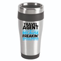 Travel Agent Miracle Worker 16oz Travel Tumbler