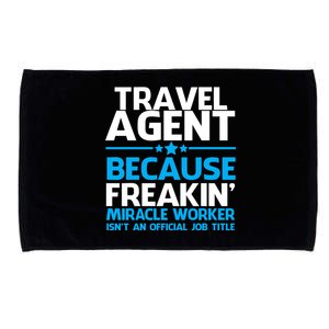 Travel Agent Miracle Worker Microfiber Hand Towel