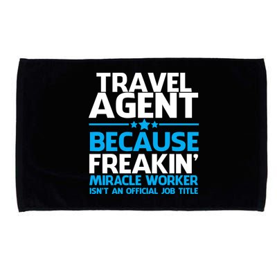 Travel Agent Miracle Worker Microfiber Hand Towel