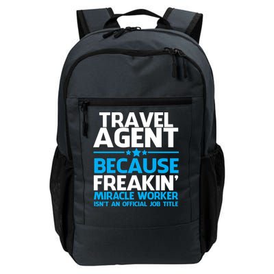 Travel Agent Miracle Worker Daily Commute Backpack