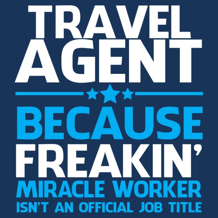 Travel Agent Miracle Worker Golf Towel